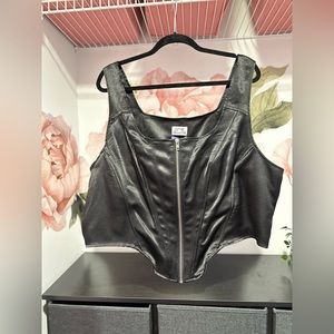 Future Collective - NWT Black Corset Top - 20w/22w